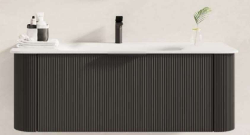 39" Floating Vanity Set — Grey