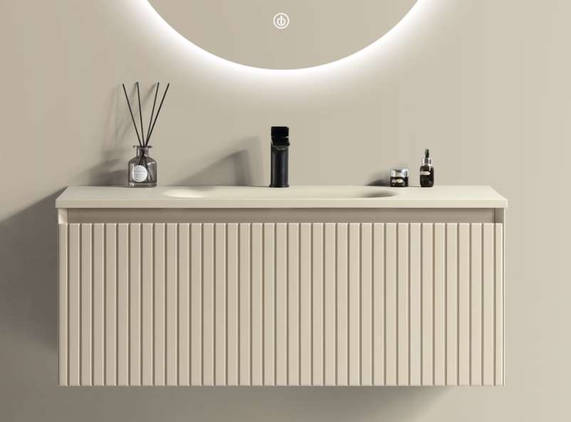 30" Floating Vanity Set — Acacia